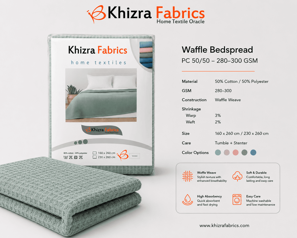 Waffle Bedspread